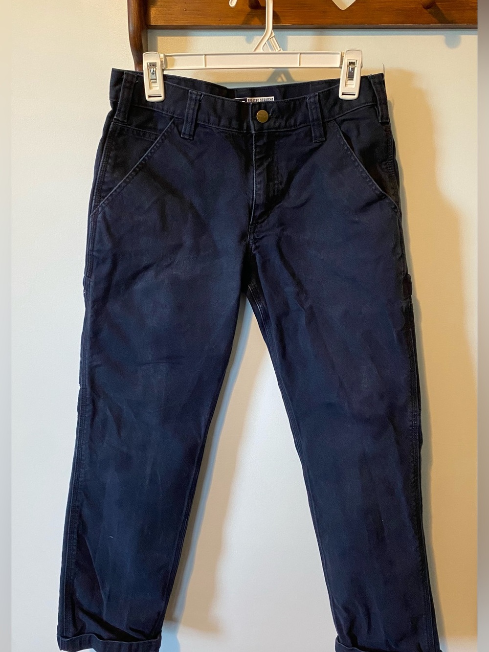 Navy work pants